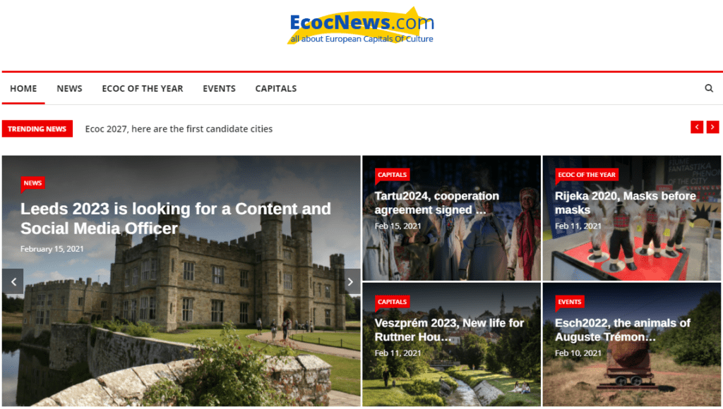 EcocNews cultura sito