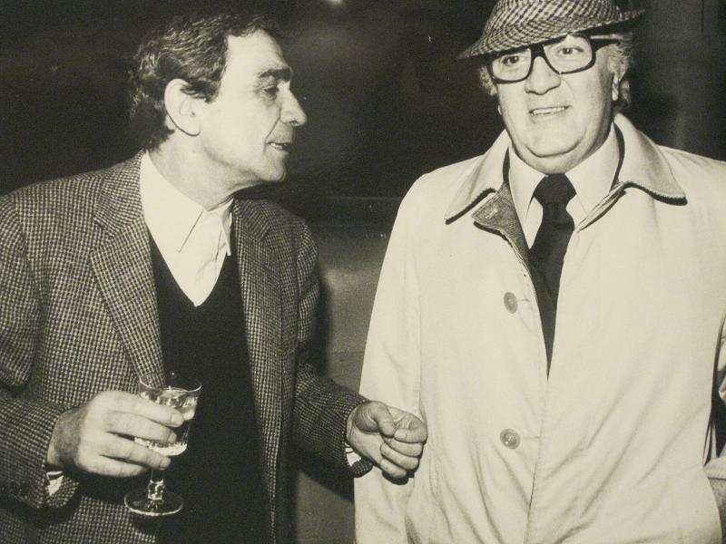 Giuseppe Rotunno e Federico Fellini