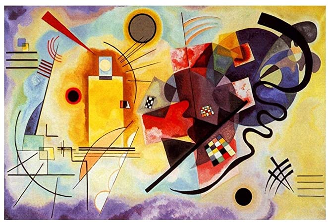 Kandinsky, Giallo Rosso Blu 1925