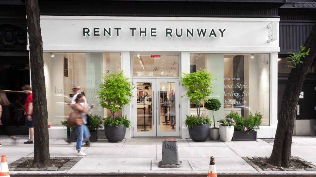 Fashion renting flagship New York