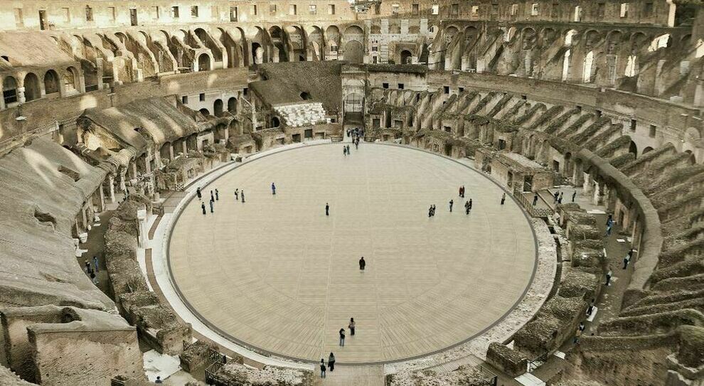 Colosseo rendering